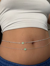 Clover belly chain