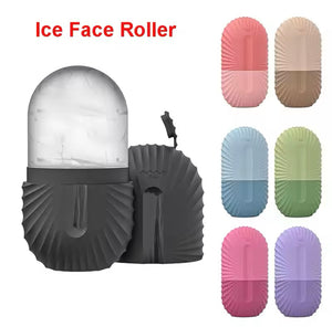 Ice cube face roller