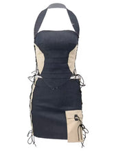 Y2k baddie denim co ord set