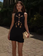 Cut out mini dress