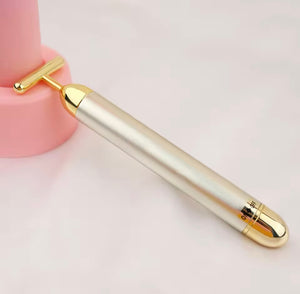 24k Gold Facial vibrating beauty tool