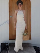 Ruched maxi dress