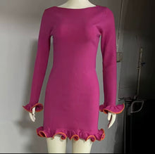 Mini ruffles dress