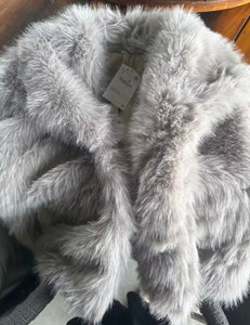 Faux fur jacket