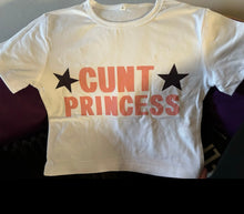 Cunt Princess crop top