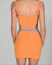 Cut out mini dress