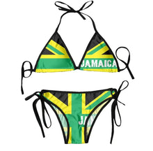 Country flag print bikini