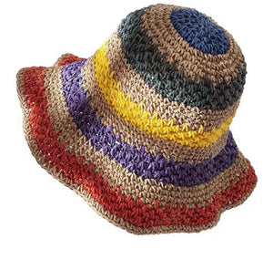 Colourful bucket hat