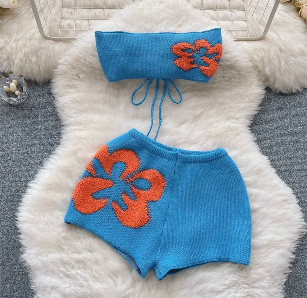 Blue summer co ord set