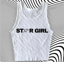 Star girl slogan crop top