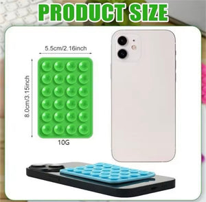 Smartphone suction pad