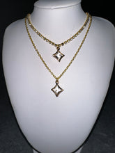 Crystal shape necklace