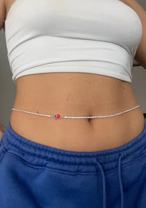 Strawberry belly chain