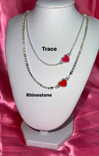 Red heart necklace