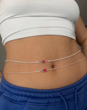 Strawberry belly chain