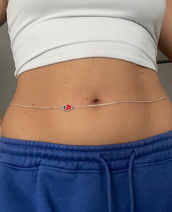 Strawberry belly chain