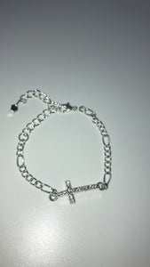 Sparkle cross bracelet - Icegoldbyvee