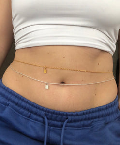 Lock belly chain