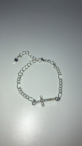 Sparkle cross bracelet - Icegoldbyvee