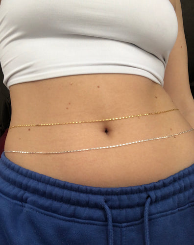 Wafer belly chain