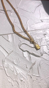 Lock pendant necklace - Icegoldbyvee