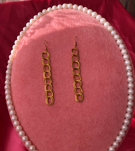 Chain earrings