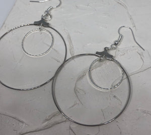 Double circle hoops - Icegoldbyvee