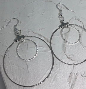 Double circle hoops - Icegoldbyvee