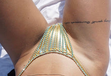 Crystal drip thong