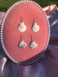 Seashell earrings