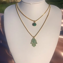 Icy drop necklace