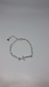 Sparkle cross bracelet - Icegoldbyvee