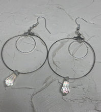 Double circle crystal hoops - Icegoldbyvee