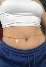 Rose wing belly chain