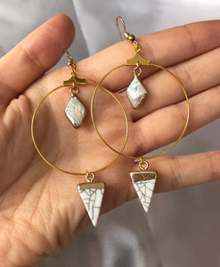 Pendant earrings