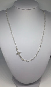 Sparkle cross necklace - Icegoldbyvee