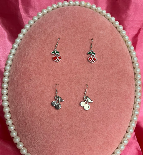 Cherry earrings