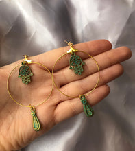 Hand of Fatima earrings