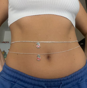 Cherry belly chain