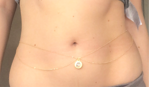 Swarovski belly chain