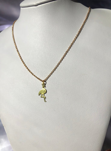 Flamingo necklace