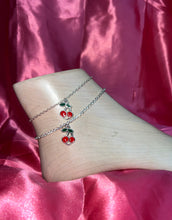 Cherry anklet