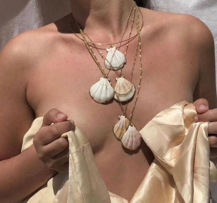 Seashell necklace