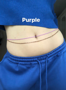 Colour Honey tummy chain