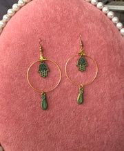 Hand of Fatima earrings