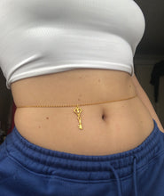 Love key belly chain