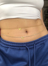 Butterfly belly chain