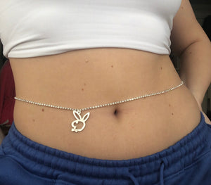 Bunny belly chain