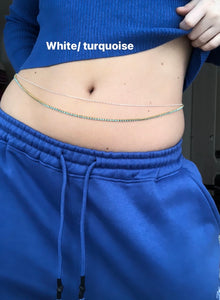 Colour Honey tummy chain