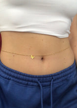 Butterfly belly chain